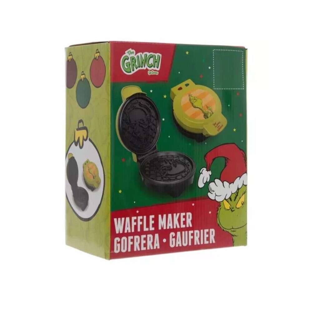 New Grinch waffle maker, Dr Seuss - Picture 5 of 9